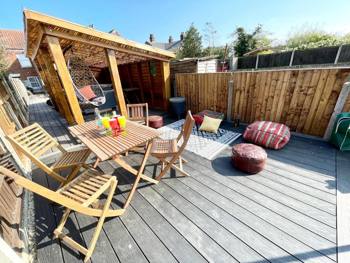 Coastal Terrace Dogs Welcome Optional Hot Tub Villa Sea Palling Ngoại thất bức ảnh